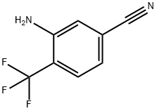 3-Amino-4-(trifluoromethyl)benzonitrile Struktur