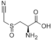 ALANINE, 3-(CYANOMETHYLSULFINYL)-, L- Struktur