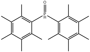 Phosphine oxide, bis(pentamethylphenyl)- Struktur