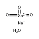 SODIUM STANNATE TRIHYDRATE Struktur