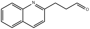 3-(quinolin-2-yl)propanal Struktur