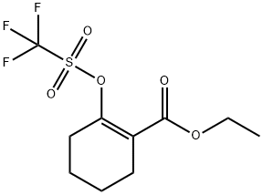 ETHYL 2-(TRIFLUOROMETHYL SULFONYLOXY)-1-CYCLOHEXENE-1-CARBOXYLATE price.