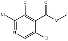 Methyl 2,3,5-trichloroisonicotinate Struktur