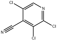 2,3,5-Trichloroisonicotinonitrile Struktur