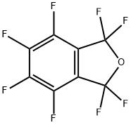 1,1,3,3,4,5,6,7-OCTAFLUORO-1,3-DIHYDRO-ISOBENZOFURAN Struktur