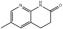 6-Methyl-3,4-dihydro-1,8-naphthyridin-2(1H)-one Struktur