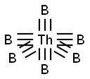 THORIUM BORIDE Struktur