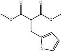 DIMETHYL 2-(THIOPHEN-2-YLMETHYL)MALONATE Struktur