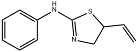 N-(5-vinyl-1,3-thiazolidin-2-ylidene)phenylamine Struktur