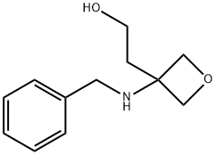 2-(3-(benzylaMino)oxetan-3-yl)ethanol Struktur