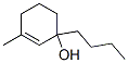 2-Cyclohexen-1-ol, 1-butyl-3-methyl- Struktur