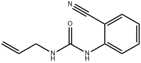 N-Allyl-N'-(2-cyanophenyl)urea Struktur