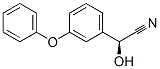 S-α-cyano-3-phenoxy benzyl alcohol Structure