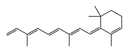 anhydrovitamin A Struktur