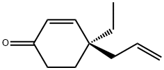 4-allyl-4-ethylcyclohex-2-enone Struktur