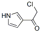 Ethanone, 2-chloro-1-(1H-pyrrol-3-yl)- (9CI) Struktur