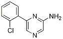 6-(2-chlorophenyl)pyrazin-2-amine Struktur