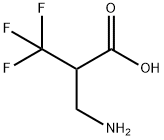 3-AMINO-2-(TRIFLUOROMETHYL)PROPIONIC ACID, 122490-10-2, 結(jié)構(gòu)式