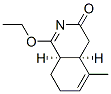 3(4H)-Isoquinolinone,1-ethoxy-4a,7,8,8a-tetrahydro-5-methyl-,cis-(9CI) Struktur