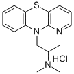 isothipendyl hydrochloride Struktur