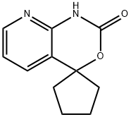 Spiro[cyclopentane-1,4-[4H]pyrido[2,3-d][1,3]oxazin]-2(1H)-one (9CI) Struktur