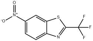 6-nitro-2-(TrifluoroMethyl)benzothiazole Struktur