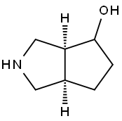 (3aS,6aR)-octahydro-Cyclopenta[c]pyrrol-4-ol Struktur