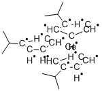 TRIS(I-PROPYLCYCLOPENTADIENYL)CERIUM Struktur