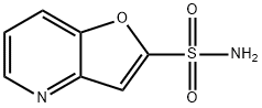 Furo[3,2-b]pyridine-2-sulfonamide(9CI) Struktur