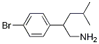 2-(4-broMophenyl)-4-Methylpentan-1-aMine Struktur