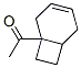 Ethanone, 1-bicyclo[4.2.0]oct-3-en-1-yl- (9CI) Struktur