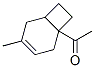 Ethanone, 1-(4-methylbicyclo[4.2.0]oct-3-en-1-yl)- (9CI) Struktur