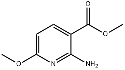 METHYL 2-AMINO-6-METHOXYPYRIDINE-3-CARBOXYLATE Struktur