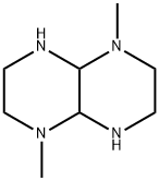 Pyrazino[2,3-b]pyrazine, decahydro-1,5-dimethyl- (9CI) Struktur