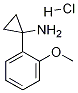 1-(2-Methoxyphenyl)cyclopropanaMine hydrochloride Struktur