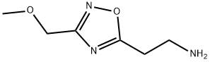 2-[3-(methoxymethyl)-1,2,4-oxadiazol-5-yl]ethanamine(SALTDATA: HCl) Struktur