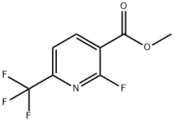 Methyl 2-fluoro-6-(trifluoromethyl)nicotinate Struktur