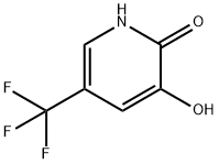 2,3-Dihydroxy-5-(trifluoromethyl)pyridine Struktur