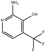 3-Pyridinol, 2-amino-4-(trifluoromethyl)- Struktur