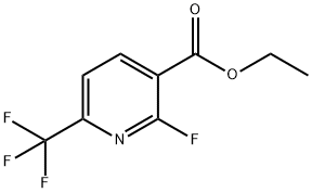 Ethyl 2-fluoro-6-(trifluoromethyl)nicotinate Struktur