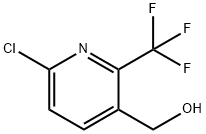 6-Chloro-2-(trifluoromethyl)pyridine-3-methanol Struktur