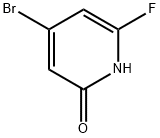 4-broMo-6-fluoro-2(1H)-pyridinone Struktur