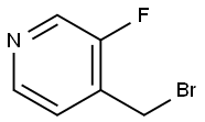 4-BroMoMethyl-3-fluoropyridine Struktur