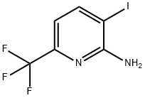 2-Amino-3-iodo-6-(trifluoromethyl)pyridine Struktur