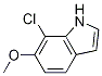 7-CHLORO-6-METHOXYINDOLE Struktur