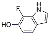 1H-Indol-6-ol, 7-fluoro- Struktur