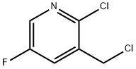 2-Chloro-3-chloroMethyl-5-fluoro-pyridine Struktur