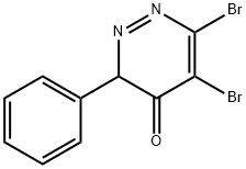 5,6-Dibromo-3-phenylpyridazin-4(3H)-one Struktur