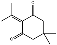 2-ISOPROPYLIDENE-5,5-DIMETHYL-1,3-CYCLOHEXANEDIONE Struktur