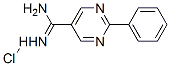 5-Pyrimidinecarboximidamide,2-phenyl-,monohydrochloride(9CI) Struktur